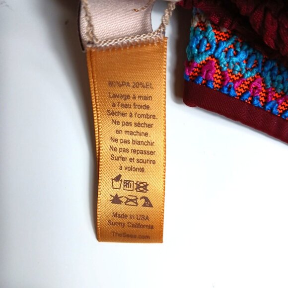 Anthropologie Seea Dana Embroidered One-Piece Swimsuit - Picture 12 of 13